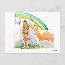 Cartão Postal Vitiligo - não deixas a cabeça pendurar!