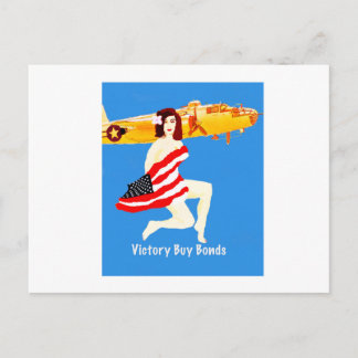 Cartão Postal Vitória da guerra mundial 2