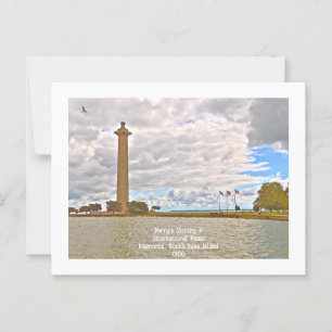 Cartão Postal Vitória de Perry e Memorial da Paz Internacional