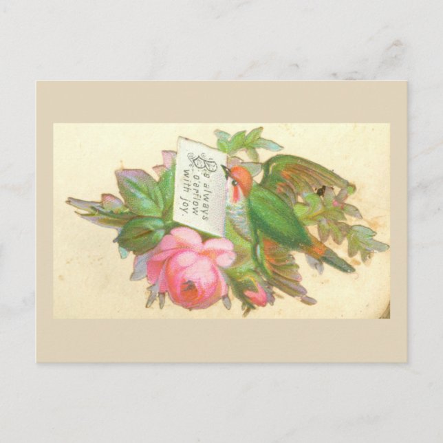 Cartão postal vitoriano (Frente)