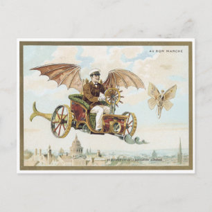 Cartão postal vitoriano de Au Bon Marche, 1900