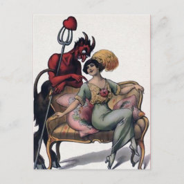 Cartão postal vitoriano Krampus
