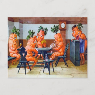 Cartão-postal vitorioso para cartões de cartolina