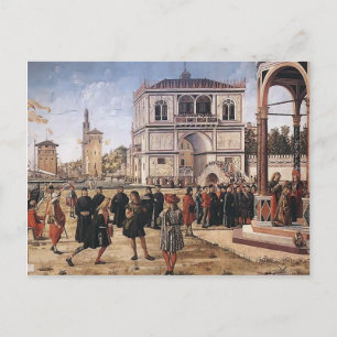 Cartão Postal Vittore Carpaccio-Repatriação de Embaixadores