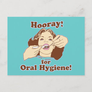 Cartão Postal Viva a Higiene Oral