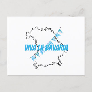 Cartão Postal Viva La Bavaria