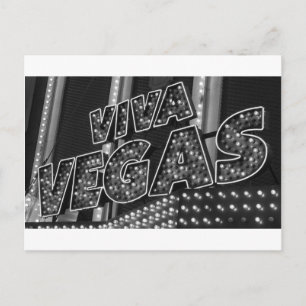 Cartão Postal Viva Las Vegas