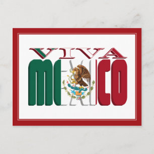 CARTÃO POSTAL VIVA MEXICO