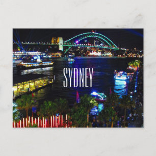 Cartão Postal vivid sydney cq