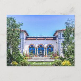Cartão Postal Vizcaya Miami