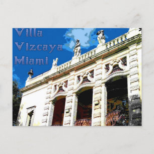 Cartão Postal Vizcaya poster