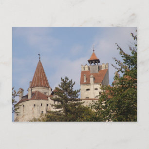 Cartão Postal Vlad Dracul, AKA Dracula, castelo em Bran 1
