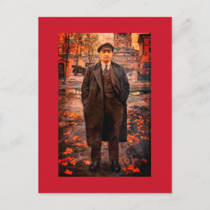 Cartão Postal Vladimir Lenin revolucionário, União Soviética, CC