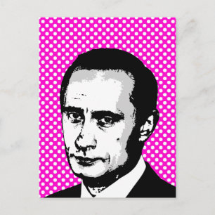 Cartão Postal Vladimir Putin