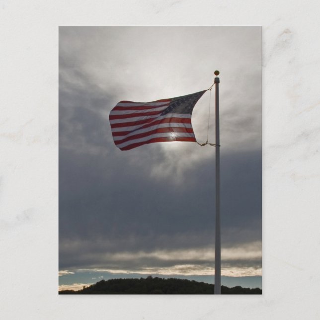 Cartão Postal Voando a Bandeira (Frente)