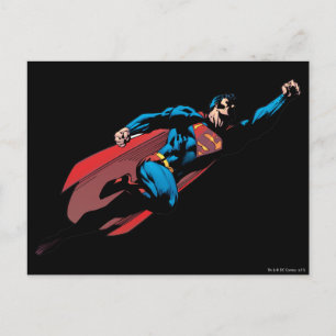 Cartão Postal Voando à direita - Quadrinhos