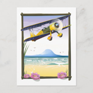 Cartão Postal Voando alto