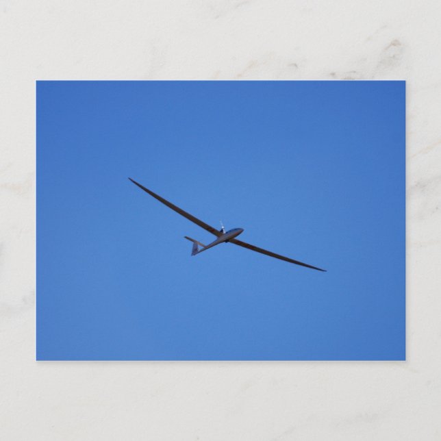 Cartão Postal Voando alto no céu (Frente)