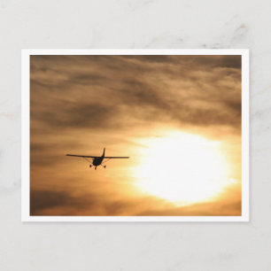 Cartão Postal Voar Para O Sol