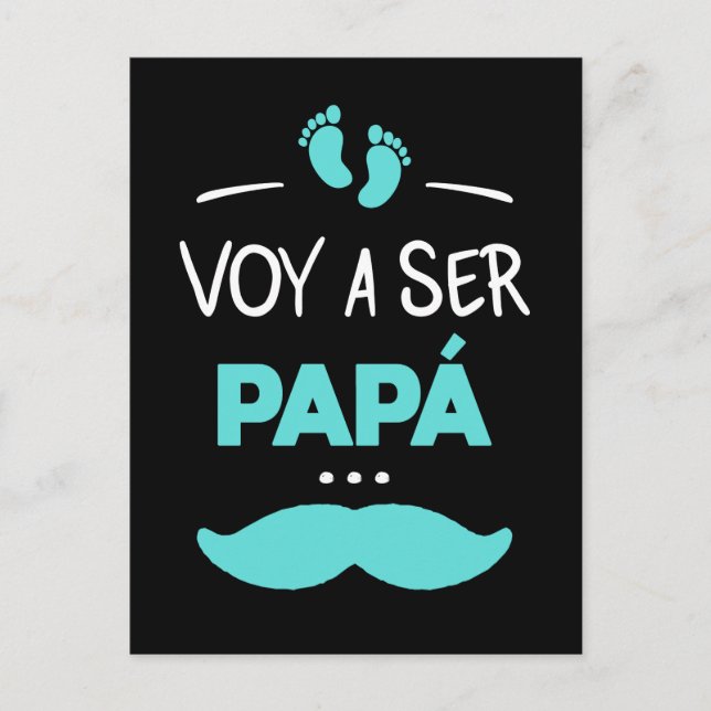 Cartão Postal Voar um ser papa (Frente)