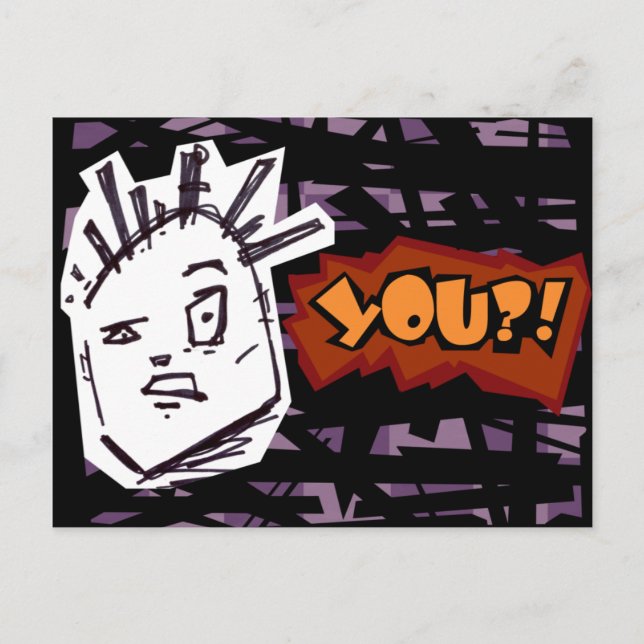 CARTÃO POSTAL VOCÊ? (Frente)