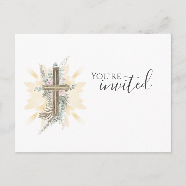 Cartão Postal Você é Igreja Convidada (Frente)