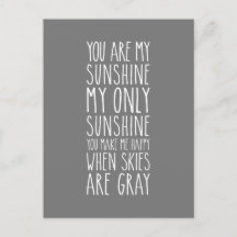 Você é meu sol meu único sol