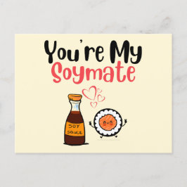 Cartão Postal Você é minha sócia, Soy