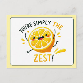 Cartão Postal Você é Simplesmente o Zesto - Punheta Divertida de