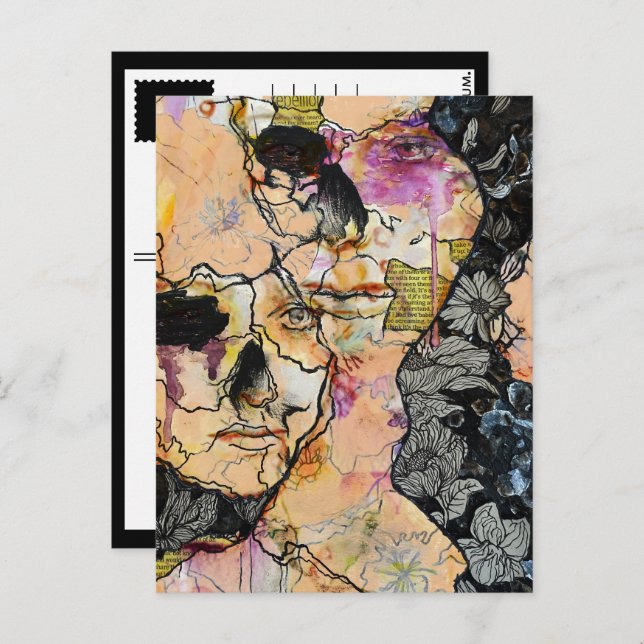 Cartão Postal você em mim (Frente/Verso)