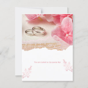 Cartão Postal Você foi convidado para este dia especial