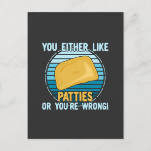 Cartão Postal Você Gosta de Pastéis ou Está Errado!