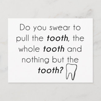 Cartão Postal Você jura?