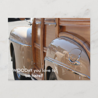 Cartão Postal Você não adoraria estar aqui?