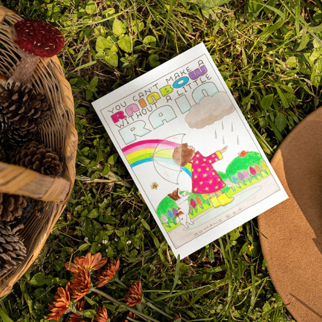 Cartão Postal Você não pode fazer um cartão-postal do Rainbow In (Criador carregado)