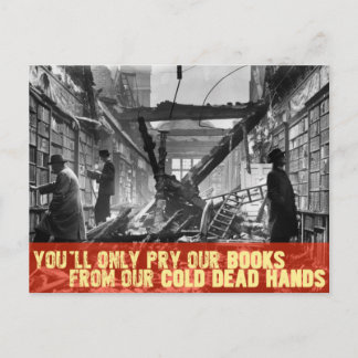 Cartão Postal Você nunca pega nossos livros