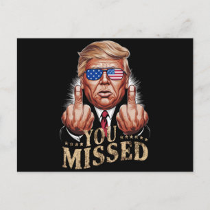 Cartão Postal Você Perdeu Donald Trump Eleição EUA
