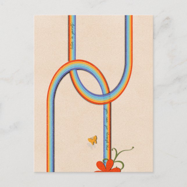 Cartão Postal Você pode passar por isso  (Frente)