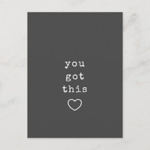 Cartão Postal Você Recebeu Esta Citação Personalizada De Máquina