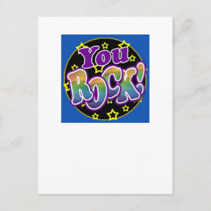 Cartão Postal Você Rock!
