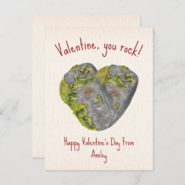 Cartão Postal Você Rock Heart Kids Classroom Namorados