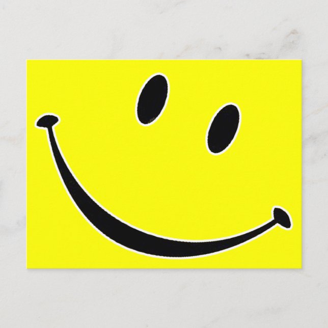 Cartão Postal você sorriu hoje? :) (Frente)