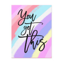 Você Tem Este Padrão Motivacional Do Arco-Íris