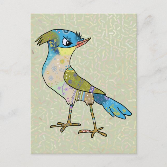 Cartão Postal Vogel Louco (Frente)