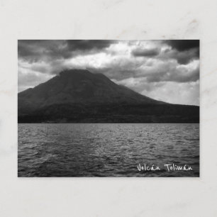 Cartão Postal Volcán Tolimán na Guatemala