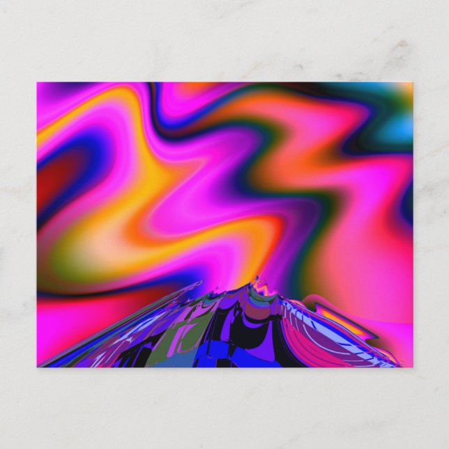 Cartão Postal Volcano 2 Belas Artes Fractais (Frente)