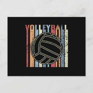 Cartão Postal Volei Retro Vintage