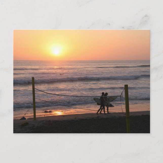 Cartão Postal Vôlei & Surf do Sol (Frente)