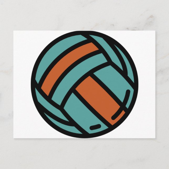 Cartão Postal voleibol (Frente)