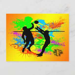 Cartão Postal Voleibol